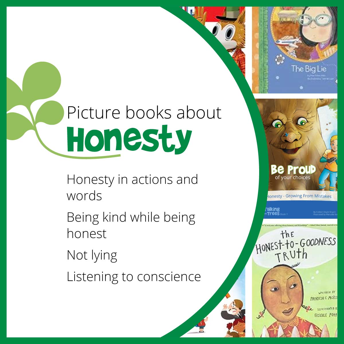 Children's books about what honesty is