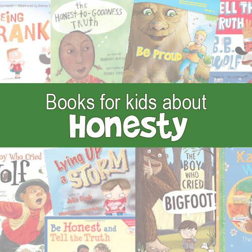 Character Education Books on Honesty for children