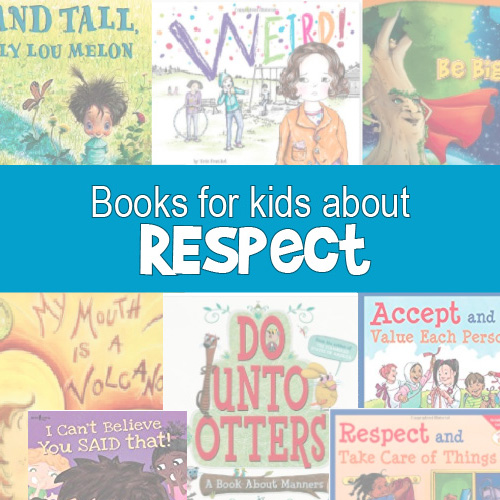 Books on Respect for teaching social skills
