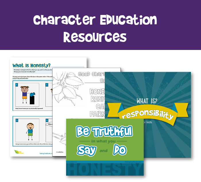 Character Education teaching resources for elementary school children
