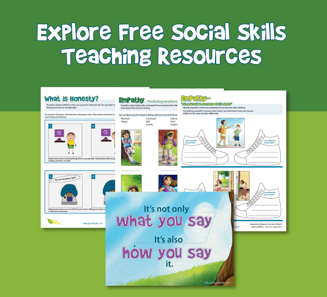 Free social skills teaching resources