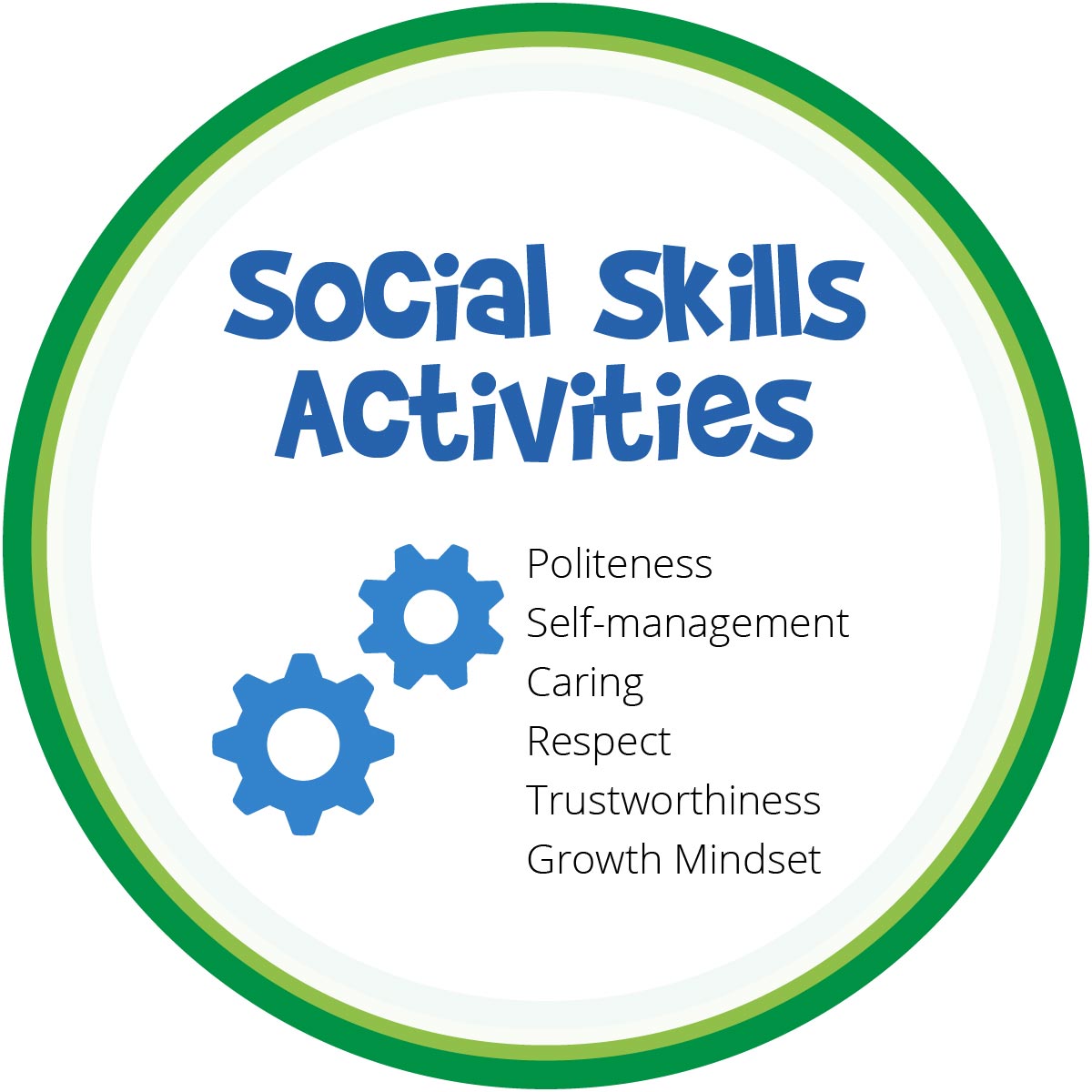 Free Social Skills activities for elementary Grades K-4