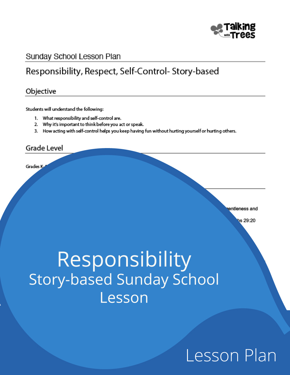 Responsibility & Respect lesson plan for Sunday School