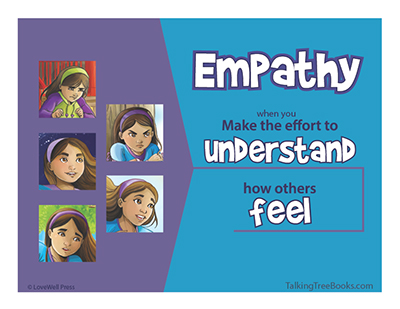 SEL Poster: Empathy means you make the effort to understand how others feel