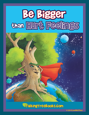 Be Bigger Poster for kids social emotional learning / character education