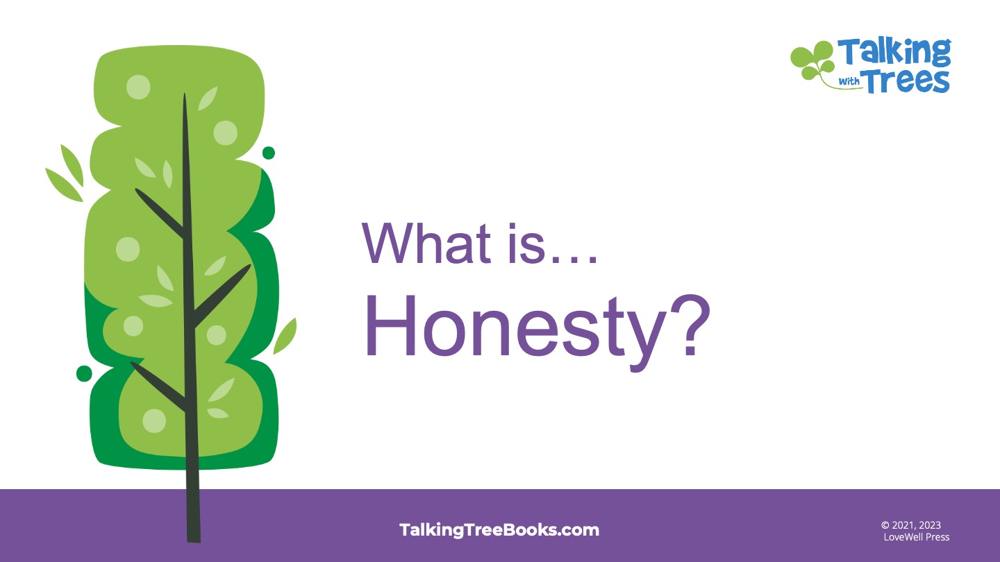 What is honesty presentation for Kindergarten