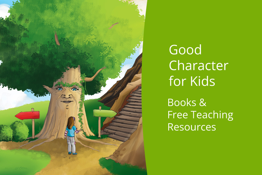 Books and teaching resources for building good character for kids