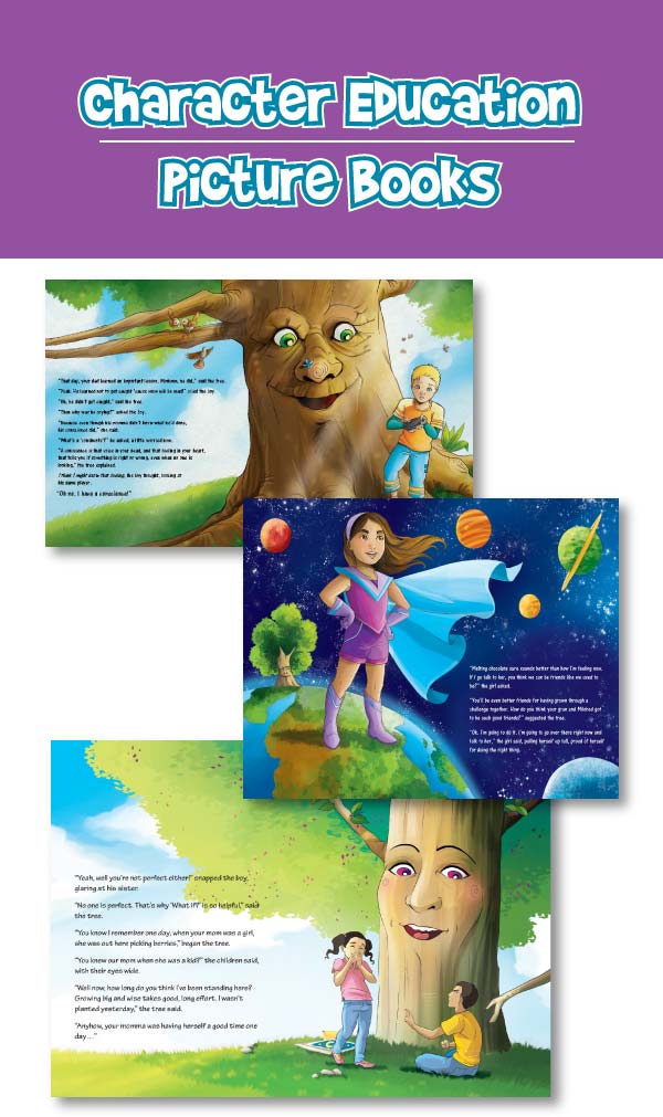 Free character education picture books