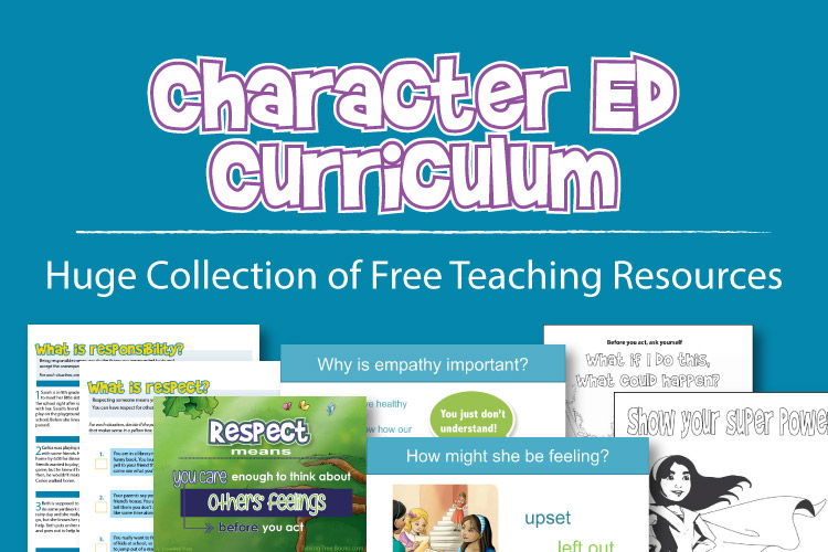 Huge List of Free Resources for Character Education Curriculum