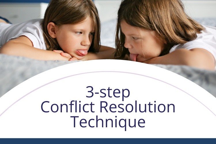 3 Step Conflict Resolution for Kids- SEL Technique