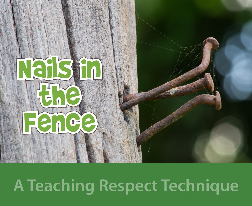 Nails in the Fence Story- Social Emotional Learning technique on Respect
