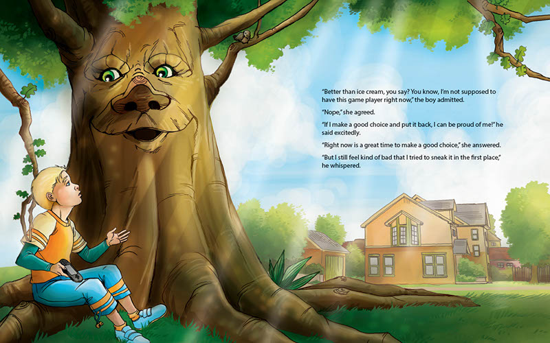 Childrens  book with lessons on honesty and conscience- Be Proud