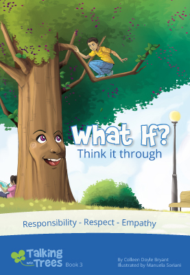 What If? Childrens book on treating others with respect for elementary SEL / Character Ed