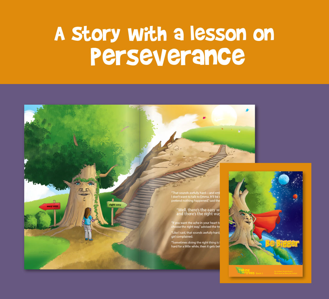 Childrens book with a lesson on grit