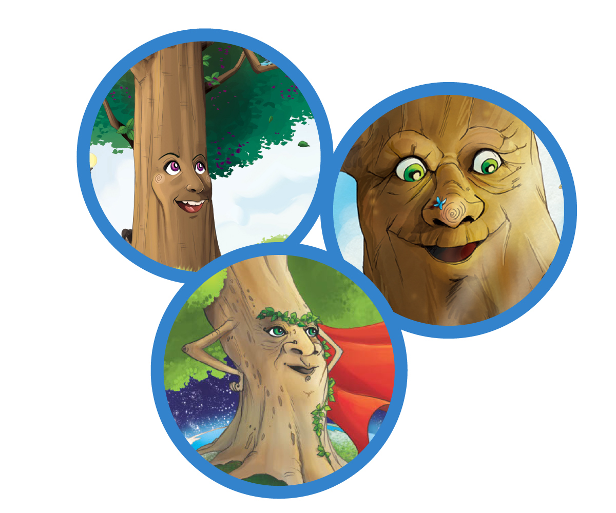 The Talking Trees from Talking with Trees Books for elementary school aged social emotional learning