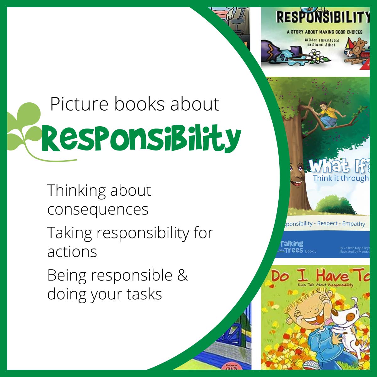 Childrens books about what responsibility means