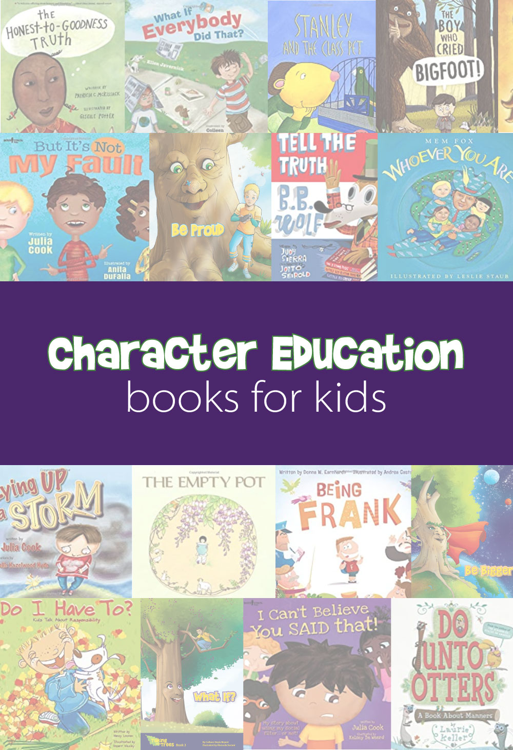 Best character education picture books for elementary aged kids