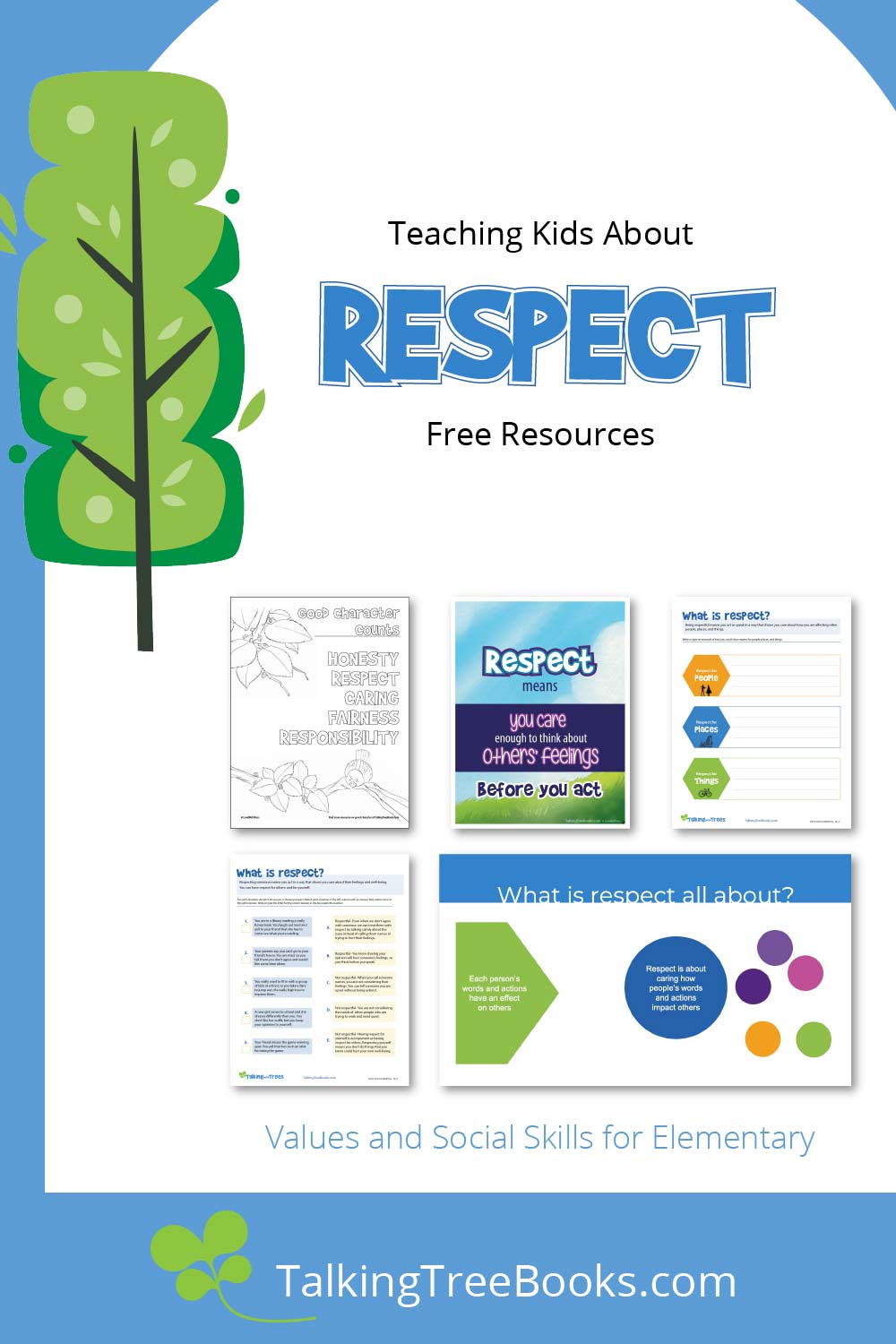 Free Respect Worksheets and Teaching Resources