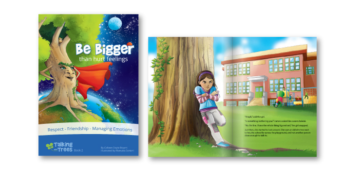 Be Bigger Children's Picture Book about respect and perseverance