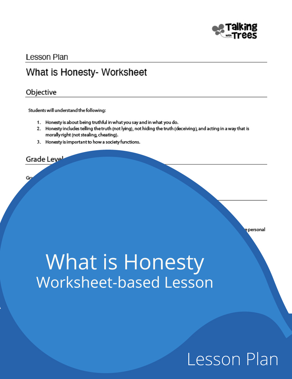 Honesty Lesson Plan for elementary SEL and Character Education