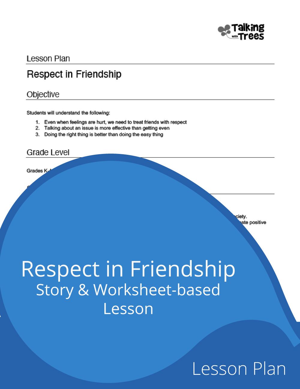 Respect / Perseverance lesson plan for kids SEL