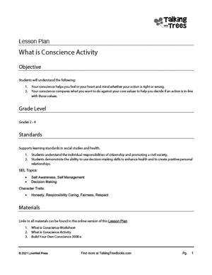 What is Honesty Lesson Plan for elementary character ed and sel