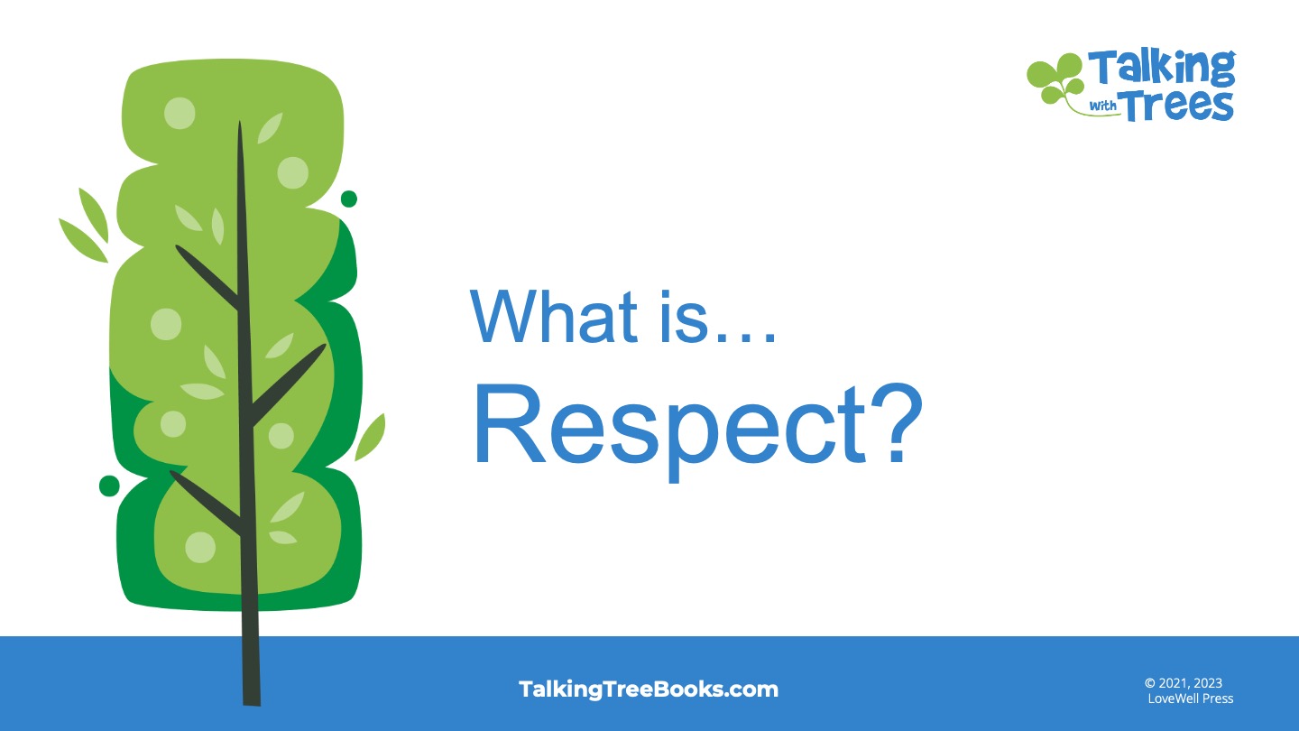 What is Respect Presentation related to Be Bigger Childrens Book for Character education